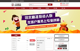 上海网站建设案例：北京天地融拓商贸有限公司