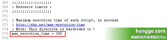 原文:PHP - 设置PHP程序的最长执行时间